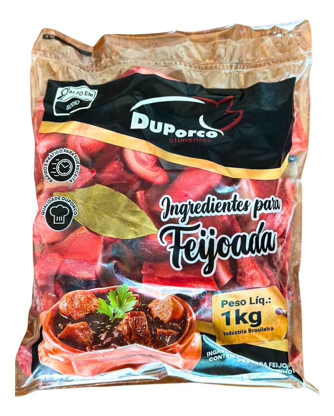 Embalagem do Kit Feijoada DuPorco